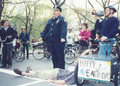 Earth Day Ride in Central Park