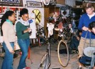 Youth: Learning bike repair and maintenance.