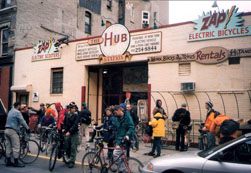 Hub Station when is was on 3rd Street in the East Village