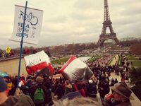 Time's Up At COP21 March